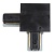 Коннектор L-образный Volpe UBX-Q123 R21 Black 1 Polybag UL-00007450  фото, kupilegko.ru