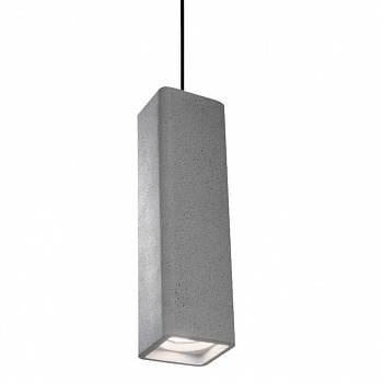 Подвесной светильник Ideal Lux Oak SP1 Square Cemento 150673  фото, kupilegko.ru