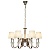 Подвесная люстра iLamp Alesti P2424-8 Nickel  фото, kupilegko.ru