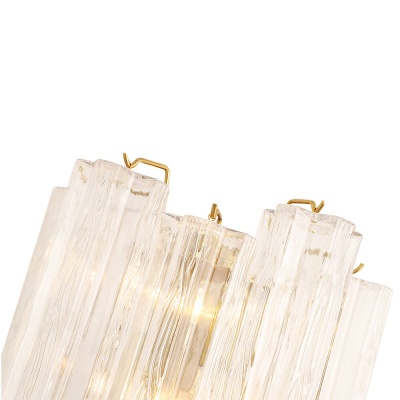 Бра, светильник настенный накладной Crystal Lux Rose AP2 Brass  фото, kupilegko.ru