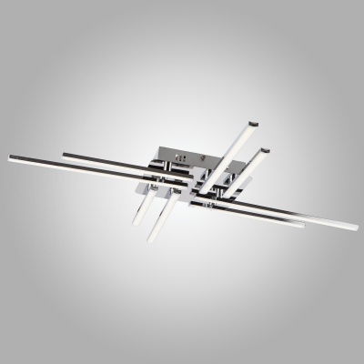 Потолочный светильник Eurosvet 90040/8 хром  фото, kupilegko.ru