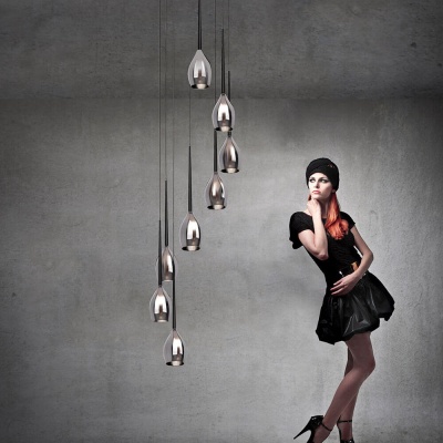 Подвесной светильник Azzardo Izza 8 AZ2940  фото, kupilegko.ru