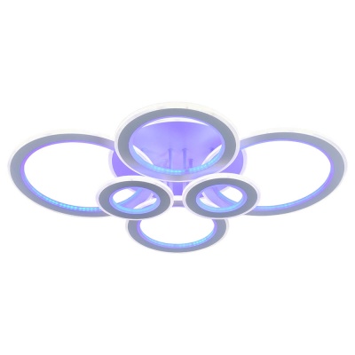 Потолочная светодиодная люстра Profit Light 8005/6 WHT  фото, kupilegko.ru