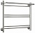 Полотенцесушитель водяной Стилье Версия-Н1 600х600 (Полка+1+2+2) П 16 00621-6060 AV  фото, kupilegko.ru
