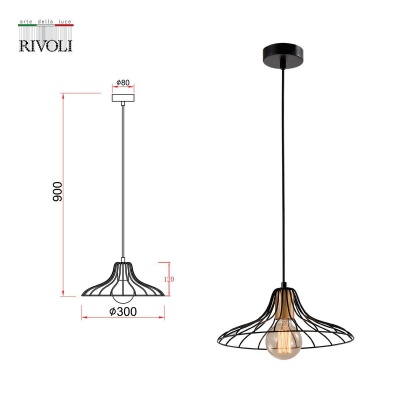 Подвесной светильник Rivoli Moonlight 5150-201 Б0054974  фото, kupilegko.ru