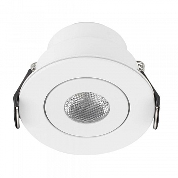 Мебельный светодиодный светильник Arlight LTM-R52WH 3W Warm White 30deg 015393 (+мебельные)  фото, kupilegko.ru