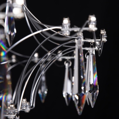 Подвесная светодиодная люстра Loft IT 10259/800 Silver Asfour  фото, kupilegko.ru