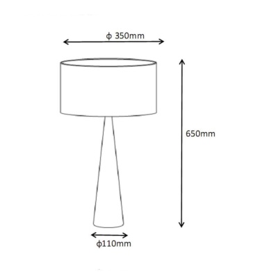 Настольная лампа Lucide Conos 30594/81/72  фото, kupilegko.ru