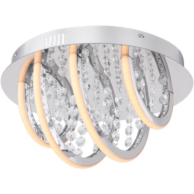 Потолочный светодиодный светильник Globo Gert 67104-15  фото, kupilegko.ru