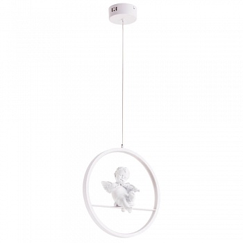 Подвесной светодиодный светильник Arte Lamp Paradise A6065SP-1WH  фото, kupilegko.ru