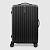 Чемодан Zhongshan Silk чёрный 46х27х67 см 1687978668  фото, kupilegko.ru