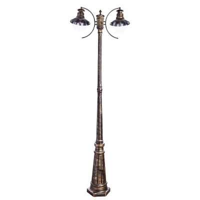 Столб фонарный уличный Arte Lamp Amsterdam A1523PA-2BN  фото, kupilegko.ru