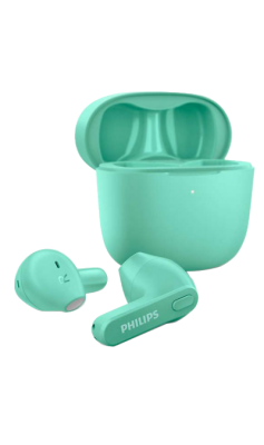 Bluetooth-гарнитура Philips TAT2236GR, зеленая  фото, kupilegko.ru