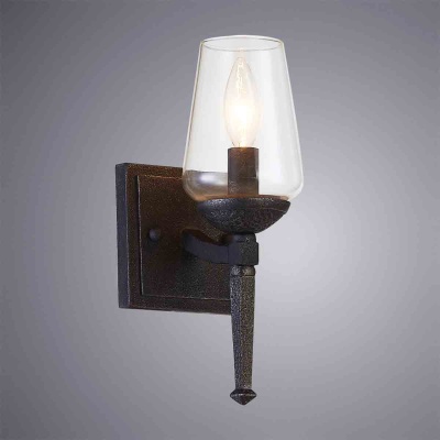 Бра, светильник настенный накладной Arte Lamp A1722AP-1BA  фото, kupilegko.ru