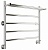 Полотенцесушитель водяной Стилье Универсал-54 600х600 (Полка + 4) П 21 00654-6060 AV  фото, kupilegko.ru