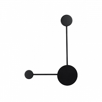 Настенный светодиодный светильник Loft IT Rays 10057BK  фото, kupilegko.ru