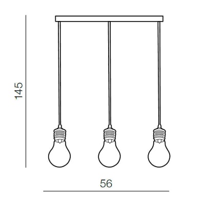 Подвесной светильник Azzardo Otus 3 AZ1644  фото, kupilegko.ru