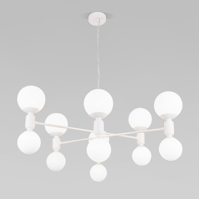 Подвесная люстра Eurosvet Bubble 30182 белый  фото, kupilegko.ru