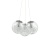 Фото Люстра Люстра подвесная Ideal Lux Подвесная люстра Ideal Lux Mapa Sat SP3 Nickel 176031 фото, kupilegko.ru