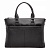 Кожаная деловая сумка для ноутбука Gilroy Black Lakestone 372 LS  фото, kupilegko.ru