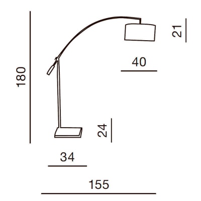 Торшер Azzardo Bianca AZ0006  фото, kupilegko.ru