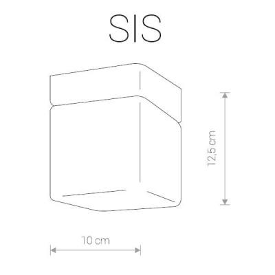 Потолочный светильник Nowodvorski Sis 9506  фото, kupilegko.ru