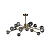 Подвесная люстра Loft IT Orion Smoky 10021/15  фото, kupilegko.ru