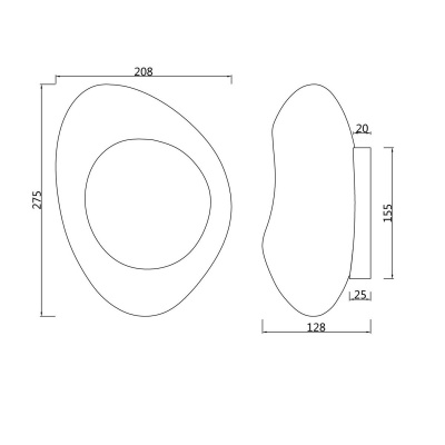 Настенный светильник Maytoni Mabell MOD306WL-01C  фото, kupilegko.ru