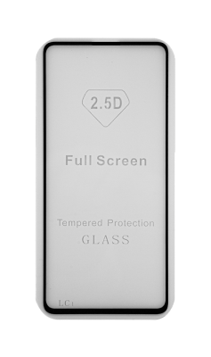 Защитное стекло LuxCase для Samsung Galaxy A12 3D Full Glue (черная рамка)  фото, kupilegko.ru