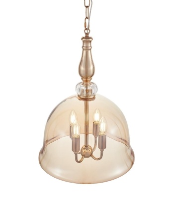 Подвесная люстра Lumina Deco Helmetti LDP 6821-4 GD  фото, kupilegko.ru