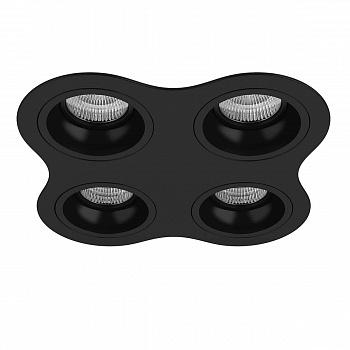 Встраиваемый светильник Lightstar Domino (214647+214607+214607+214607+214607) D64707070707 (встраиваемые)  фото, kupilegko.ru