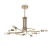 Подвесная люстра Ideal Lux Triumph Sp8 Ottone Antico 160269  фото, kupilegko.ru
