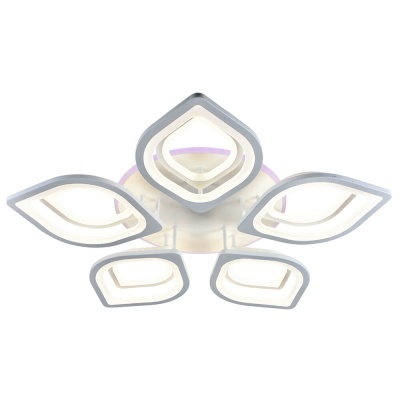Потолочная светодиодная люстра Profit Light 8069/5+5 WHT  фото, kupilegko.ru
