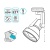 Фото Трековые светильники Gauss Трековый светильник Gauss Track Light Bulb TR013 фото, kupilegko.ru