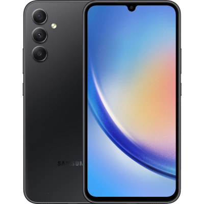 Смартфон, мобильный телефон Samsung Galaxy A34 128GB Графит RU  фото, kupilegko.ru