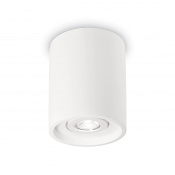 Потолочный светильник Ideal Lux Oak PL1 Round Bianco 150420  фото, kupilegko.ru