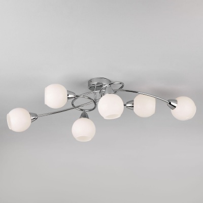 Потолочный светильник Eurosvet 30133/6 хром  фото, kupilegko.ru