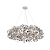 Подвесная люстра Crystal Lux GARDEN SP9 D800 CHROME  фото, kupilegko.ru