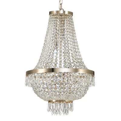 Подвесная люстра Ideal Lux Caesar SP9 Oro 114736  фото, kupilegko.ru