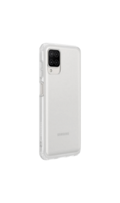 Чехол-крышка Samsung QA125TTEGRU для Galaxy A12, термополиуретан, прозрачный  фото, kupilegko.ru