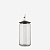 Lul?Jar Black Банка для корма Alessi  фото, kupilegko.ru