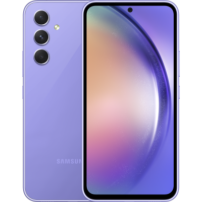 Смартфон, мобильный телефон Samsung Galaxy A54 128GB Фиолетовый RU  фото, kupilegko.ru