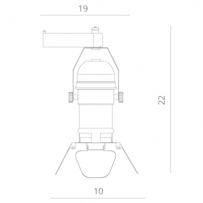 Трековые светильники Arte Lamp Track Lights A5319PL-1WH  фото, kupilegko.ru