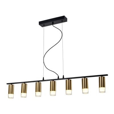 Подвесная люстра Gerhort G31002/7BK BR  фото, kupilegko.ru