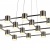 Подвесная светодиодная люстра iLedex FS-028-D16 CR  фото, kupilegko.ru