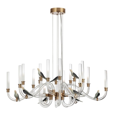 Подвесная светодиодная люстра Odeon Light 5431/37L  фото, kupilegko.ru