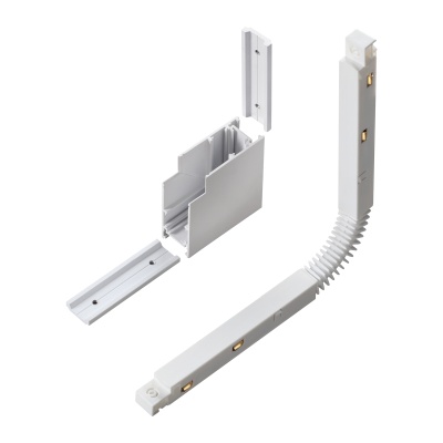 Коннектор Г-образный Novotech Shino Flum 135123  фото, kupilegko.ru