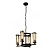 Подвесная люстра IMEX Temple MD.20541-4-P-BK+AB  фото, kupilegko.ru