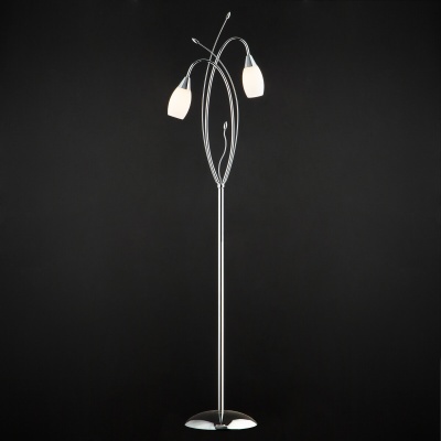 Торшер Eurosvet 22080/2F хром  фото, kupilegko.ru