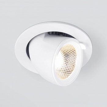 Встраиваемый светодиодный светильник Elektrostandard 9918 LED 9W 4200K белый 4690389162411 (встраиваемые)  фото, kupilegko.ru